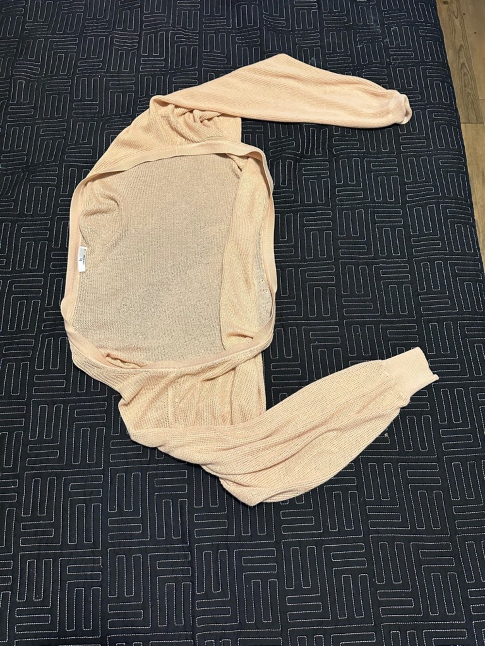 Beige Cardigan Shrug M